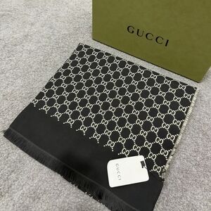 GUCCI GG Monogram Jacquard Scarf